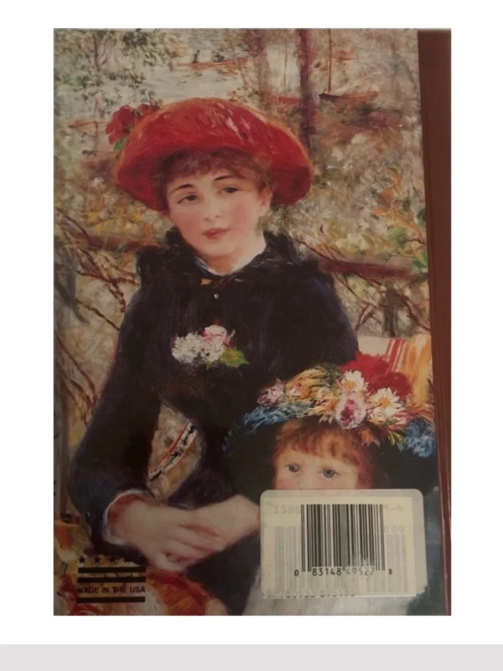 New/Vintage Two Sisters On the Terrace-Renoir hardcover,lined Journal-Cal “E”